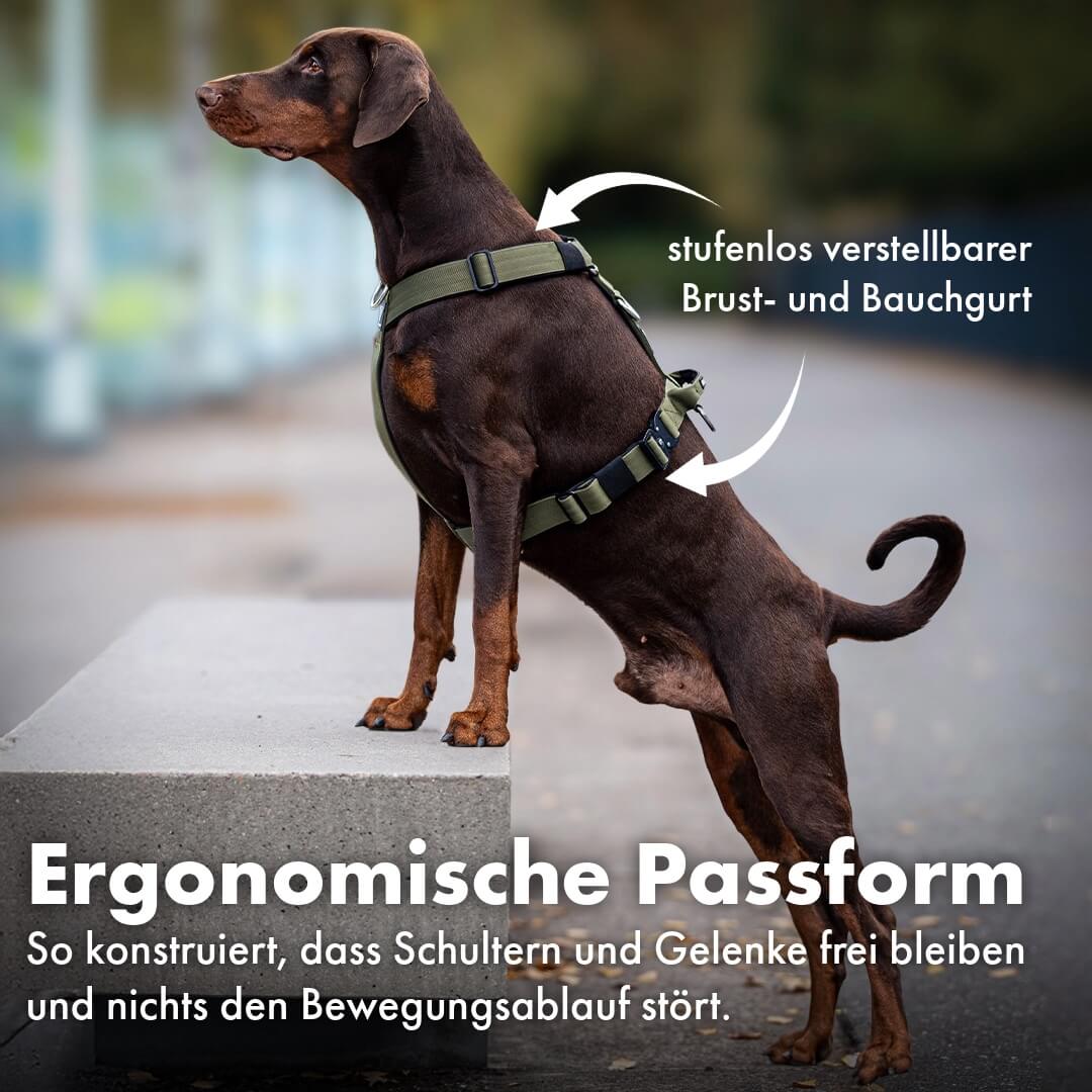 Taktisches Y-Geschirr "Pro" – mit Handgriff - Navy Green