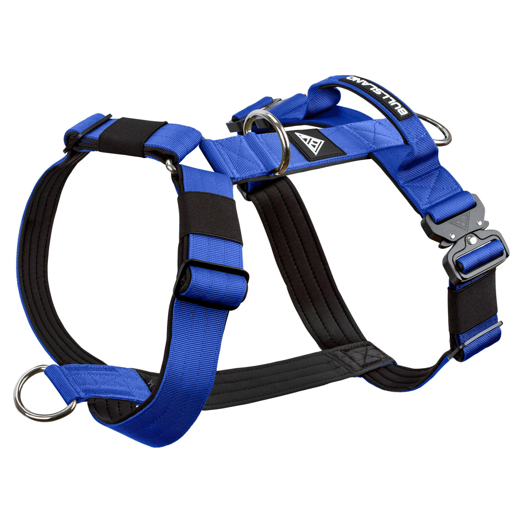 Tactisch Y-harnas "Pro" – met handvat – Blauw